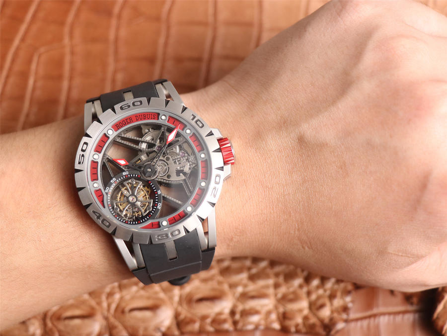 JB廠復刻手錶羅傑杜彼 縷空陀飛輪 RDDBEX0479 繫列¥8800-高仿錶 JB廠復刻手錶羅傑杜彼 縷空陀飛輪 RDDBEX0479 繫列¥8800-高仿錶