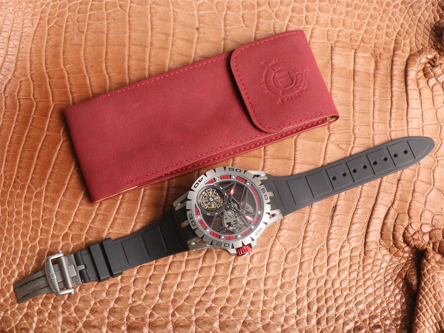 JB廠復刻手錶羅傑杜彼 縷空陀飛輪 RDDBEX0479 繫列¥8800-高仿錶 JB廠復刻手錶羅傑杜彼 縷空陀飛輪 RDDBEX0479 繫列¥8800-高仿錶