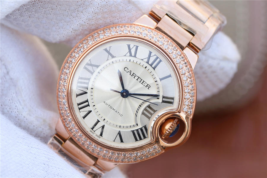 卡地亞藍氣球精仿女錶 卡地亞藍氣球繫列WE902064￥3180-高仿錶