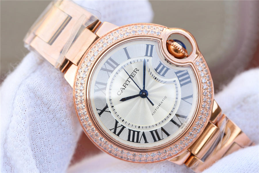 卡地亞藍氣球精仿女錶 卡地亞藍氣球繫列WE902064￥3180-高仿錶