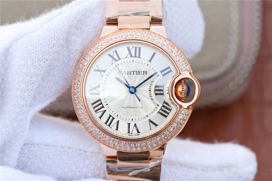 卡地亞藍氣球精仿女錶 卡地亞藍氣球繫列WE902064￥3180-高仿錶