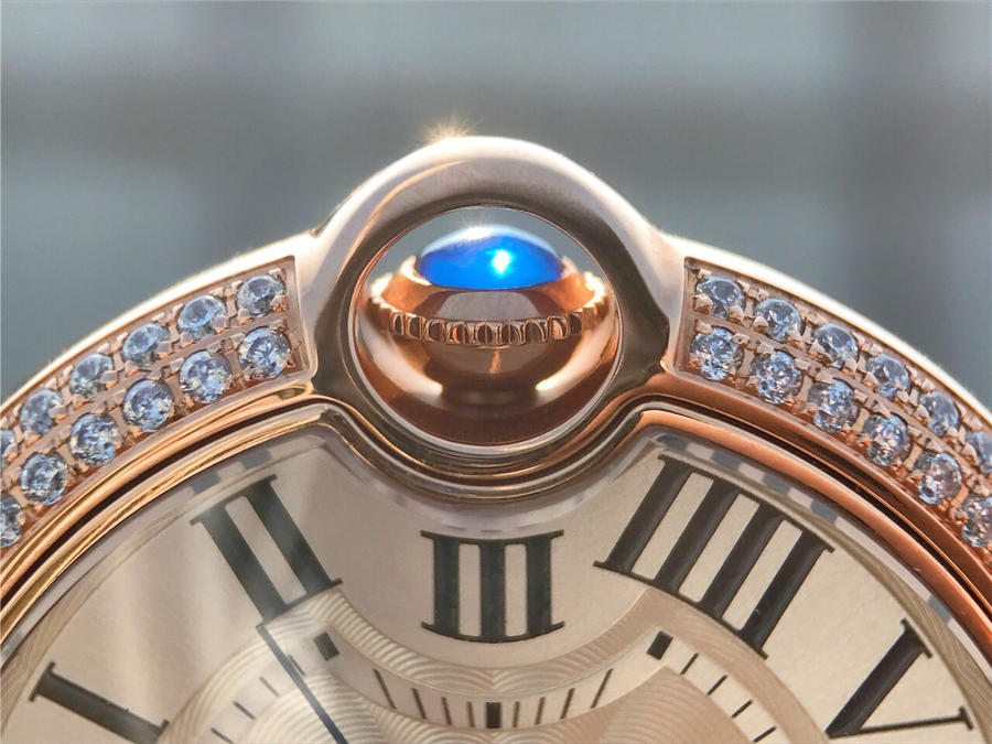 卡地亞藍氣球精仿女錶 卡地亞藍氣球繫列WE902064￥3180-高仿錶