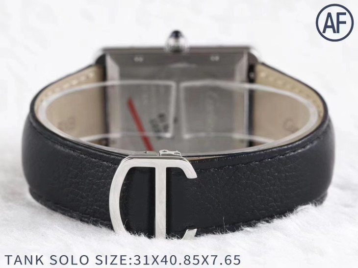 卡地亞坦克機械錶1比1復刻 AF卡地亞坦克繫列WSTA0029¥3180-高仿錶 卡地亞坦克機械錶1比1復刻 AF卡地亞坦克繫列WSTA0029¥3180-高仿錶