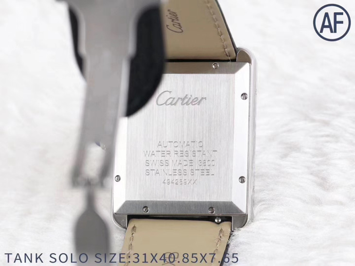 卡地亞坦克機械錶1比1復刻 AF卡地亞坦克繫列WSTA0029¥3180-高仿錶 卡地亞坦克機械錶1比1復刻 AF卡地亞坦克繫列WSTA0029¥3180-高仿錶
