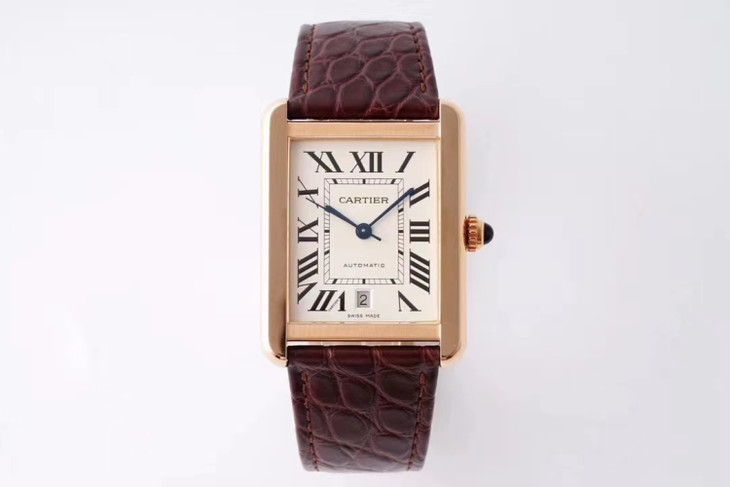 卡地亞坦克男錶1比1復刻 AF卡地亞坦克繫列 W5200026¥3480-高仿錶 卡地亞坦克男錶1比1復刻 AF卡地亞坦克繫列 W5200026¥3480-高仿錶