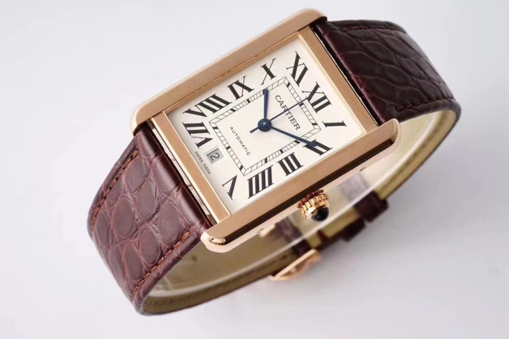 卡地亞坦克男錶1比1復刻 AF卡地亞坦克繫列 W5200026¥3480-高仿錶 卡地亞坦克男錶1比1復刻 AF卡地亞坦克繫列 W5200026¥3480-高仿錶