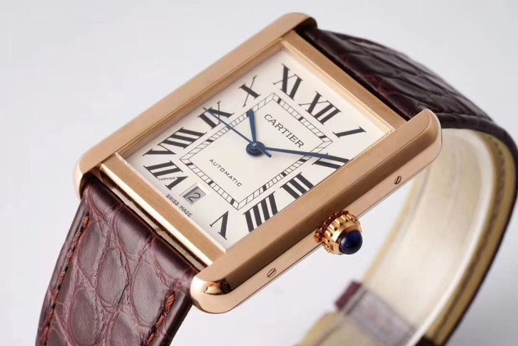 卡地亞坦克男錶1比1復刻 AF卡地亞坦克繫列 W5200026¥3480-高仿錶 卡地亞坦克男錶1比1復刻 AF卡地亞坦克繫列 W5200026¥3480-高仿錶