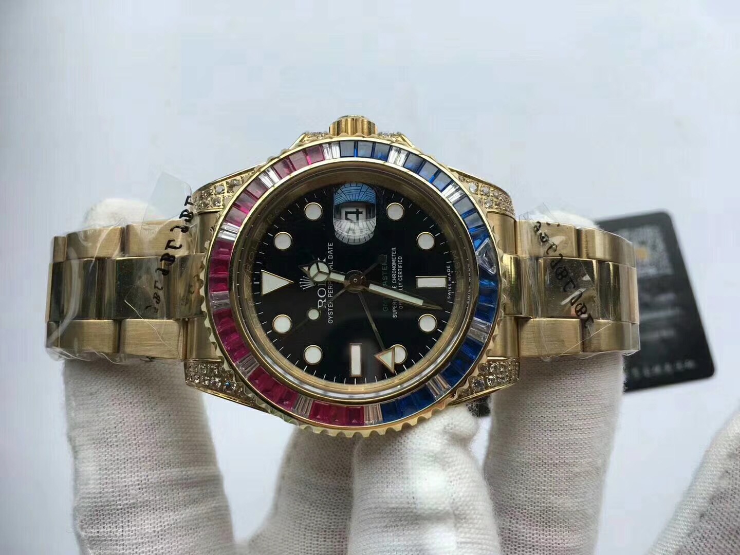 頂級復刻勞力士格林尼治型II代116758 SAru-78208自動機械男錶 高端品質-高仿錶