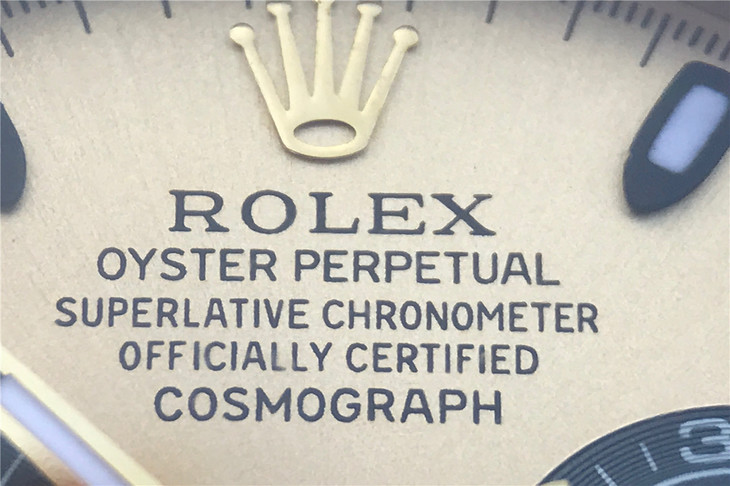 2017款勞力士迪通拿116518LN男士手錶18ct 黃金款 一比一復刻-高仿錶 2017款勞力士迪通拿116518LN男士手錶18ct 黃金款 一比一復刻-高仿錶