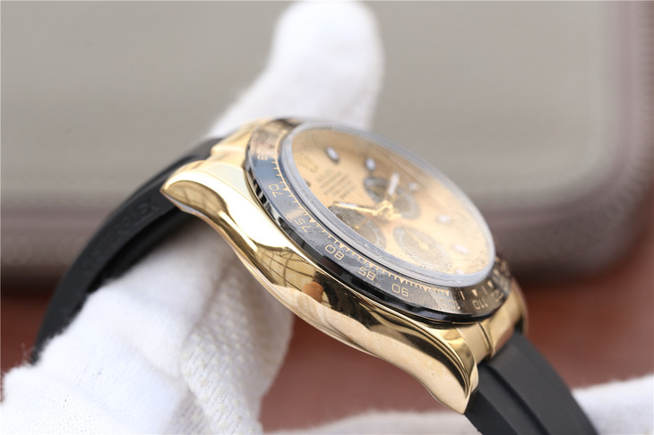 2017款勞力士迪通拿116518LN男士手錶18ct 黃金款 一比一復刻-高仿錶 2017款勞力士迪通拿116518LN男士手錶18ct 黃金款 一比一復刻-高仿錶