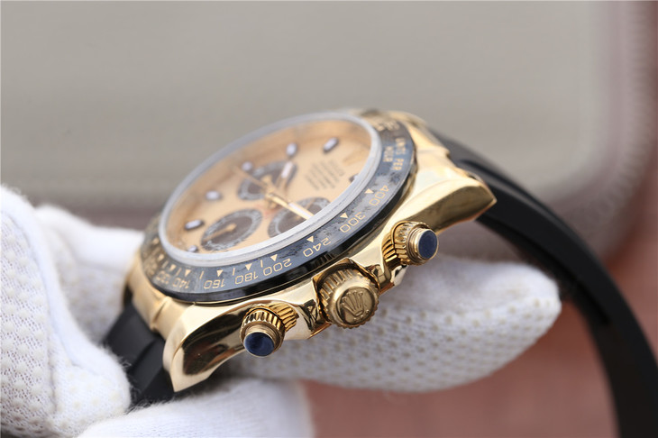 2017款勞力士迪通拿116518LN男士手錶18ct 黃金款 一比一復刻-高仿錶 2017款勞力士迪通拿116518LN男士手錶18ct 黃金款 一比一復刻-高仿錶
