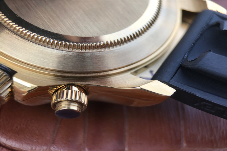 2017款勞力士迪通拿116518LN男士手錶18ct 黃金款 一比一復刻-高仿錶 2017款勞力士迪通拿116518LN男士手錶18ct 黃金款 一比一復刻-高仿錶