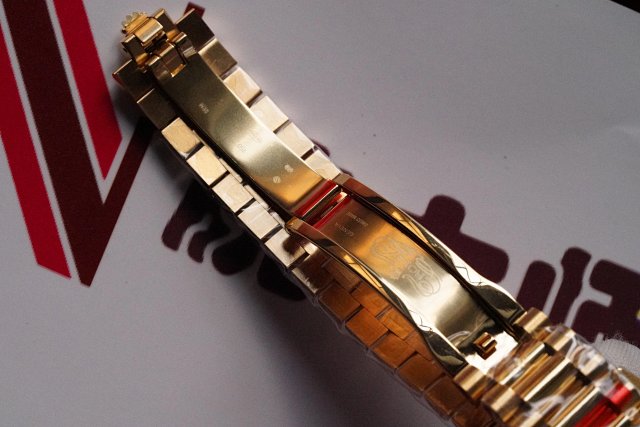 2021EW勞力士星期日誌型18k金綠面機械男士手錶 36毫米一比一復刻-高仿錶