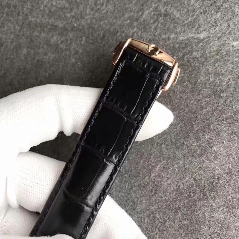 sss廠歐米茄蝶飛繫列431.53.41.21.02.001玫瑰金經典男士自動機械手錶-高仿錶