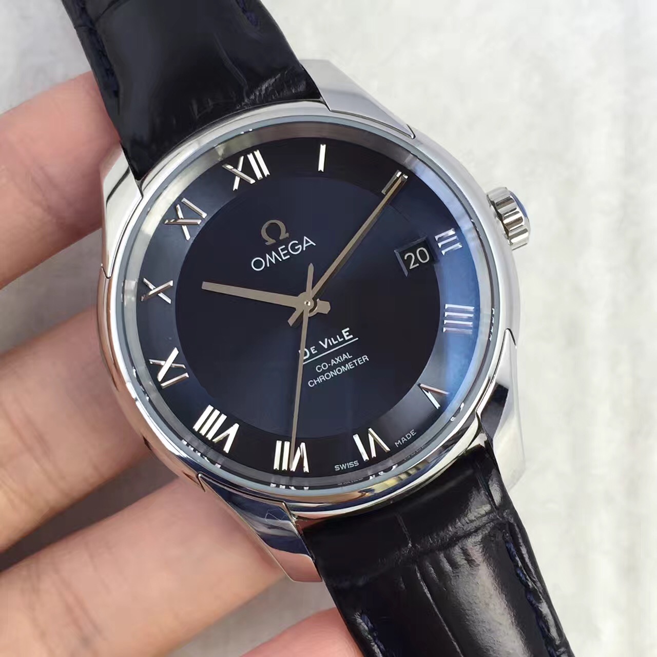 歐米茄復刻蝶飛繫列431.13.41.21.02.001機械男士一比一手錶-高仿錶