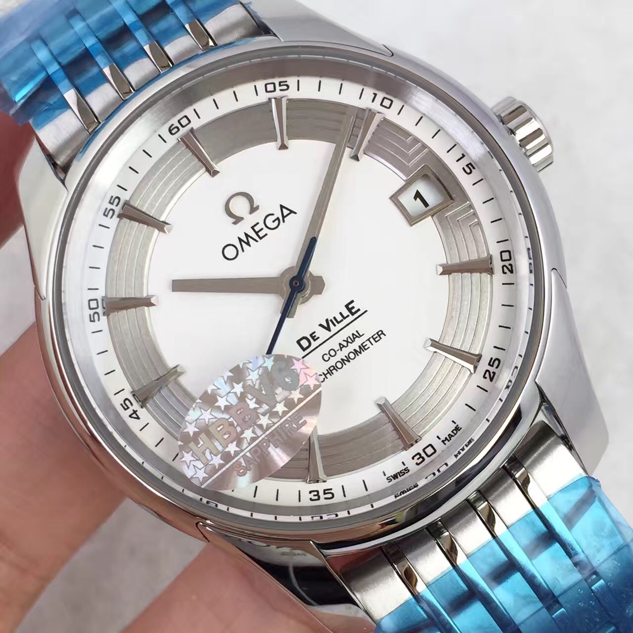 V6廠復刻歐米茄蝶飛繫列431.30.41.21.02.001一比一機械男錶側透-高仿錶