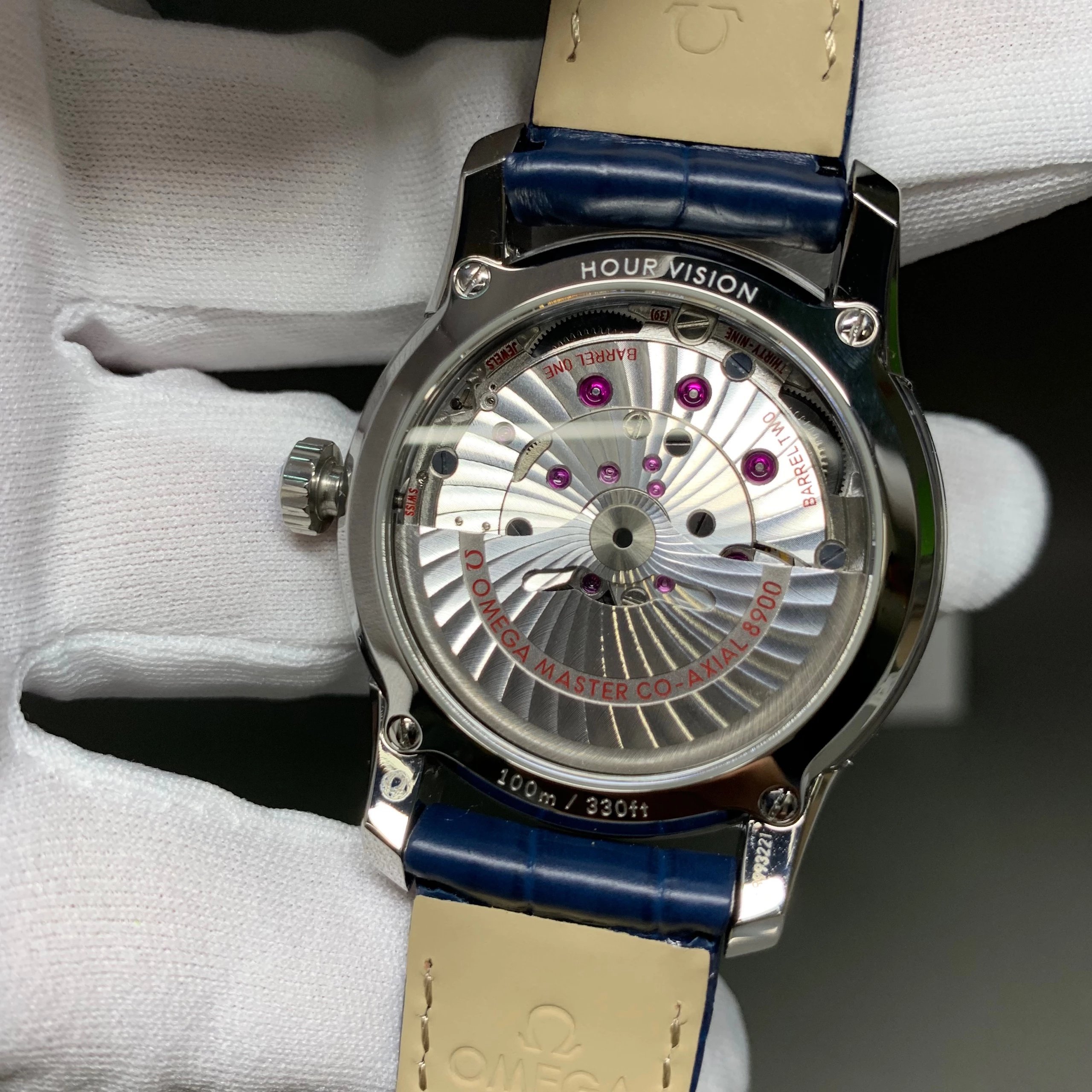 s廠歐米茄蝶飛繫列433.33.41.21.03.001明亮之藍鱷魚皮男士機械錶最好的版本-高仿錶 s廠歐米茄蝶飛繫列433.33.41.21.03.001明亮之藍鱷魚皮男士機械錶最好的版本-高仿錶