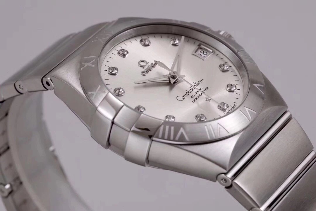 VS歐米茄星座123.10.38.21.52.001男士精鋼錶帶-高仿錶 VS歐米茄星座123.10.38.21.52.001男士精鋼錶帶-高仿錶