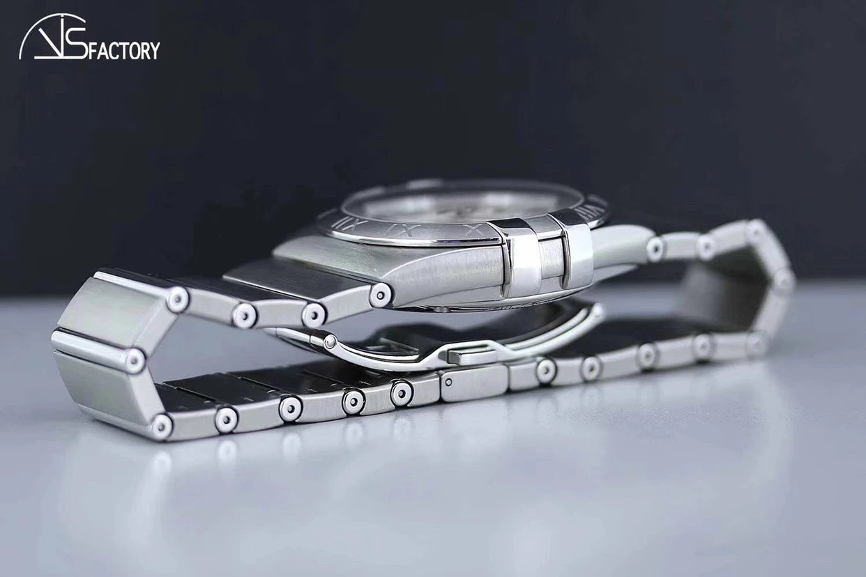 VS歐米茄星座123.10.38.21.01.001男士高仿精鋼錶帶-高仿錶