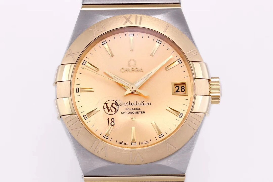 VS新品歐米茄123.20.38.21.08.001間金星座38mm 機芯唯一對版版本 認準自產85-高仿錶