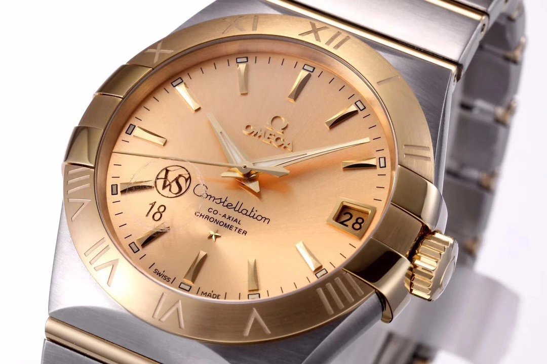 VS新品歐米茄123.20.38.21.08.001間金星座38mm 機芯唯一對版版本 認準自產85-高仿錶