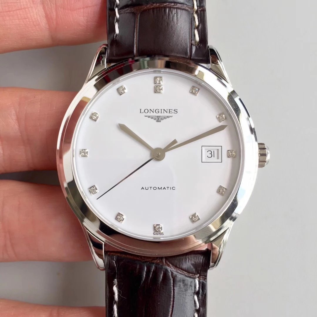 YC精品LONGINES浪琴軍旗系列L4.774.4.27.6男士機械鑲鉆表 原裝開模1:1復刻-高仿錶 YC精品LONGINES浪琴軍旗系列L4.774.4.27.6男士機械鑲鉆表 原裝開模1:1復刻-高仿錶