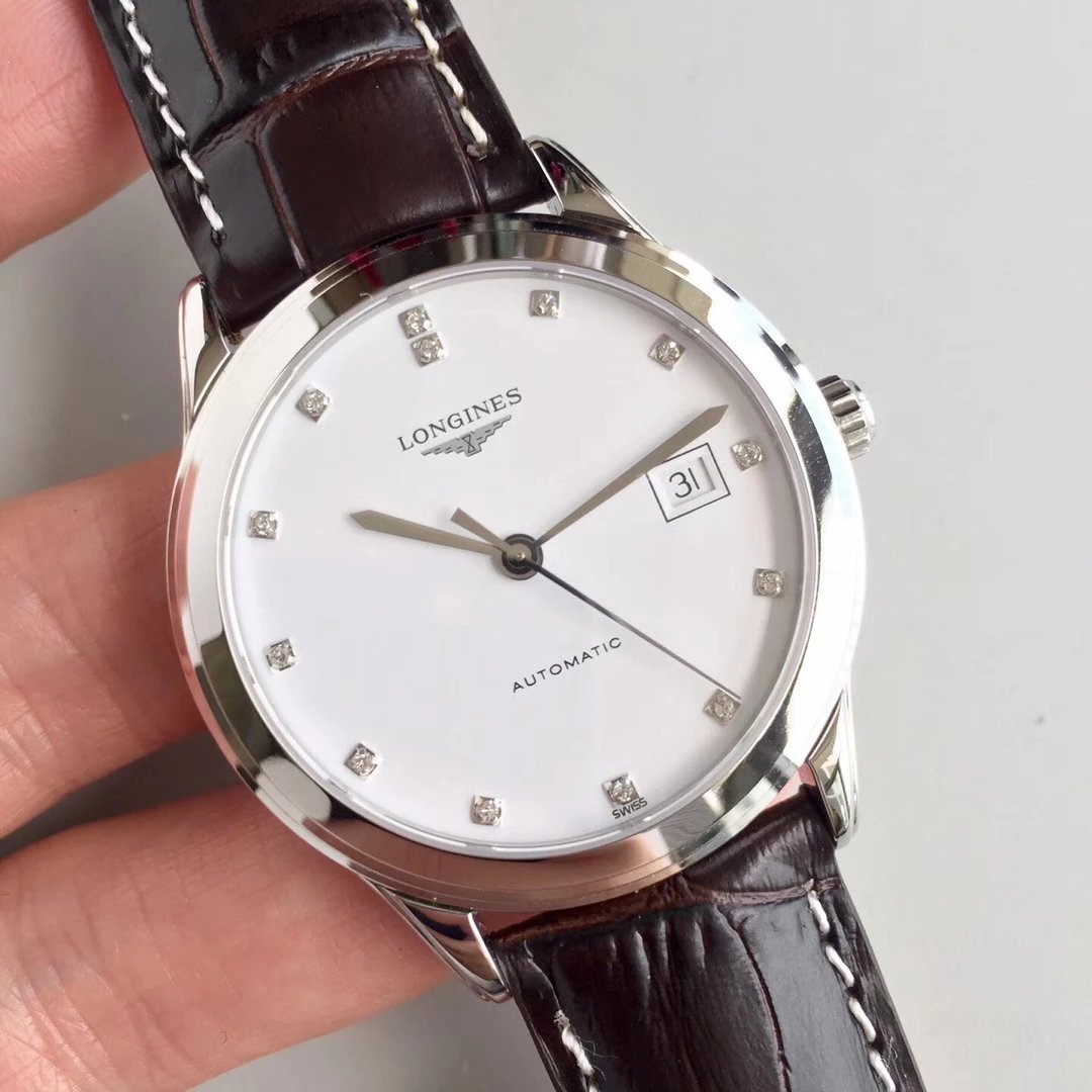 YC精品LONGINES浪琴軍旗系列L4.774.4.27.6男士機械鑲鉆表 原裝開模1:1復刻-高仿錶 YC精品LONGINES浪琴軍旗系列L4.774.4.27.6男士機械鑲鉆表 原裝開模1:1復刻-高仿錶