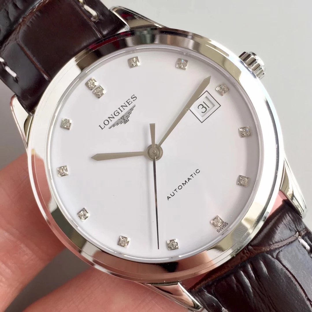 YC精品LONGINES浪琴軍旗系列L4.774.4.27.6男士機械鑲鉆表 原裝開模1:1復刻-高仿錶 YC精品LONGINES浪琴軍旗系列L4.774.4.27.6男士機械鑲鉆表 原裝開模1:1復刻-高仿錶
