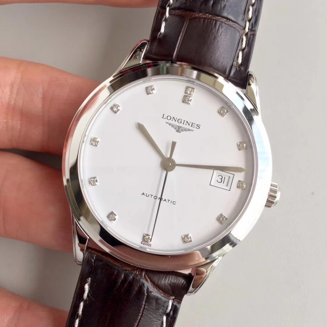 YC精品LONGINES浪琴軍旗系列L4.774.4.27.6男士機械鑲鉆表 原裝開模1:1復刻-高仿錶 YC精品LONGINES浪琴軍旗系列L4.774.4.27.6男士機械鑲鉆表 原裝開模1:1復刻-高仿錶