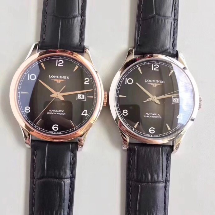 AF浪琴開創者系列L2.820.5.11.7男士機械手表 頂級復刻表水平 間玫瑰金-高仿錶 AF浪琴開創者系列L2.820.5.11.7男士機械手表 頂級復刻表水平 間玫瑰金-高仿錶