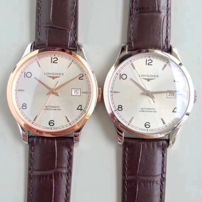 AF浪琴開創者系列L2.820.5.11.7男士機械手表 頂級復刻表水平 間玫瑰金-高仿錶 AF浪琴開創者系列L2.820.5.11.7男士機械手表 頂級復刻表水平 間玫瑰金-高仿錶