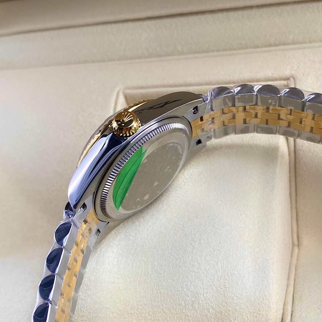 勞力士Rolex女款31尺寸日誌型腕錶最新高仿錶頂級版本-高仿錶