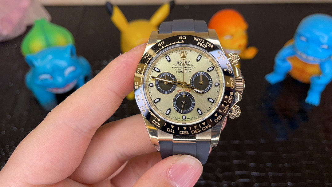 BT勞力士余文樂迪通拿超級復刻錶4130機芯多功能機械-高仿錶