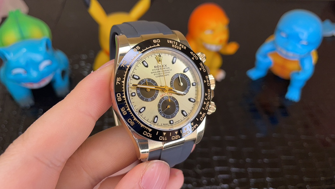 BT勞力士余文樂迪通拿超級復刻錶4130機芯多功能機械-高仿錶