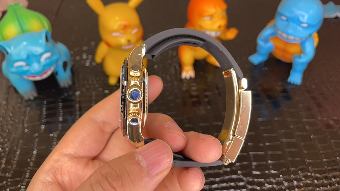 BT勞力士余文樂迪通拿超級復刻錶4130機芯多功能機械-高仿錶