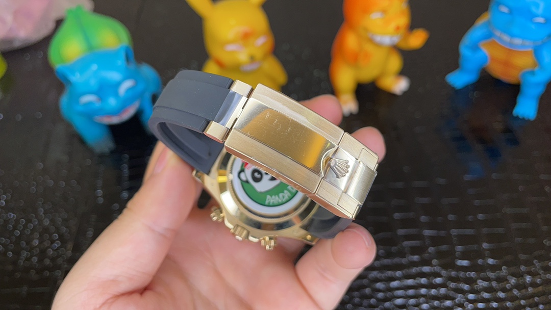 BT勞力士余文樂迪通拿超級復刻錶4130機芯多功能機械-高仿錶