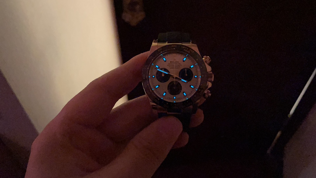 BT勞力士余文樂迪通拿超級復刻錶4130機芯多功能機械-高仿錶