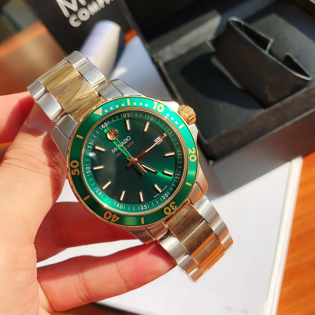 愛因斯坦鐘愛的品牌Movado Series800石英潛水夜光復刻腕錶-高仿錶 愛因斯坦鐘愛的品牌Movado Series800石英潛水夜光復刻腕錶-高仿錶