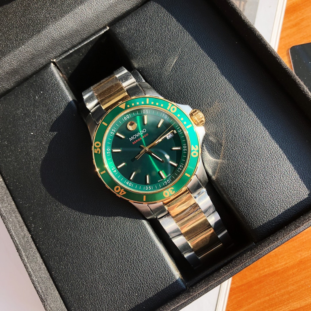 愛因斯坦鐘愛的品牌Movado Series800石英潛水夜光復刻腕錶-高仿錶 愛因斯坦鐘愛的品牌Movado Series800石英潛水夜光復刻腕錶-高仿錶