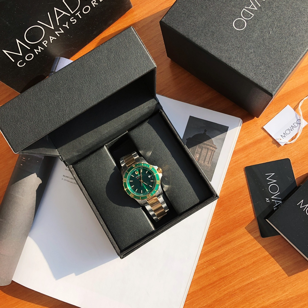 愛因斯坦鐘愛的品牌Movado Series800石英潛水夜光復刻腕錶-高仿錶 愛因斯坦鐘愛的品牌Movado Series800石英潛水夜光復刻腕錶-高仿錶