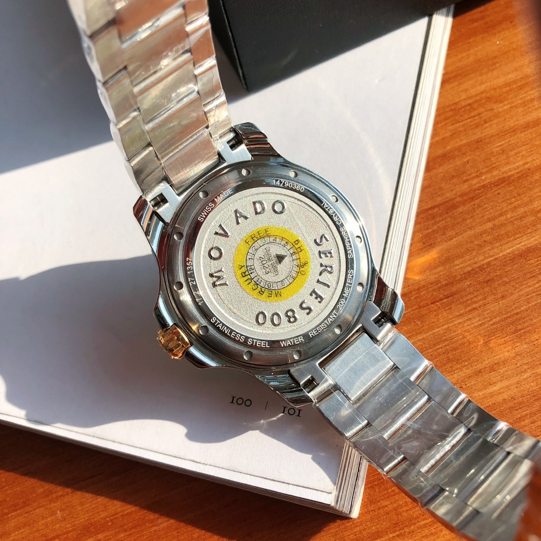 愛因斯坦鐘愛的品牌Movado Series800石英潛水夜光復刻腕錶-高仿錶 愛因斯坦鐘愛的品牌Movado Series800石英潛水夜光復刻腕錶-高仿錶