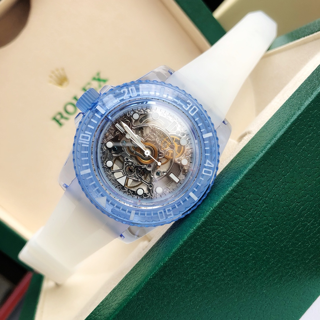 爆改勞力士水鬼頂級高仿《藍寶石水晶鏤空版》-高仿錶 爆改勞力士水鬼頂級高仿《藍寶石水晶鏤空版》-高仿錶