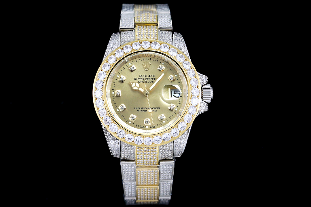 勞力士ROLEX 奢華極致滿天星版本腕錶904精鋼打造頂級復刻錶-高仿錶