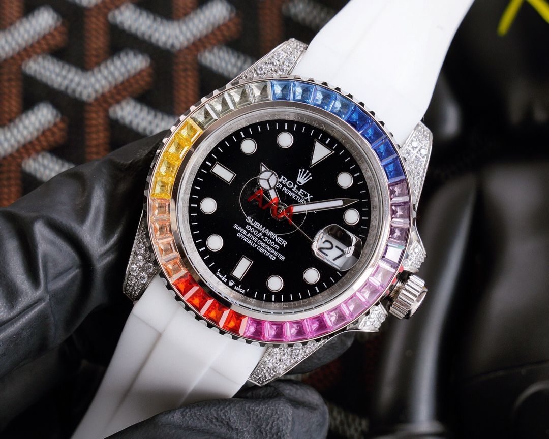 高仿錶勞力士頂級玩物毒貨最經典的潛航繫列水鬼作為原型-高仿錶