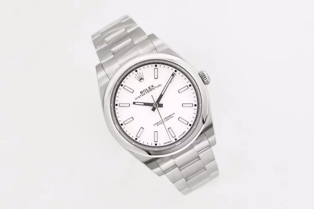 頂級高仿EW勞力士白色蠔式恆動39繫列 還原正品-高仿錶 頂級高仿EW勞力士白色蠔式恆動39繫列 還原正品-高仿錶