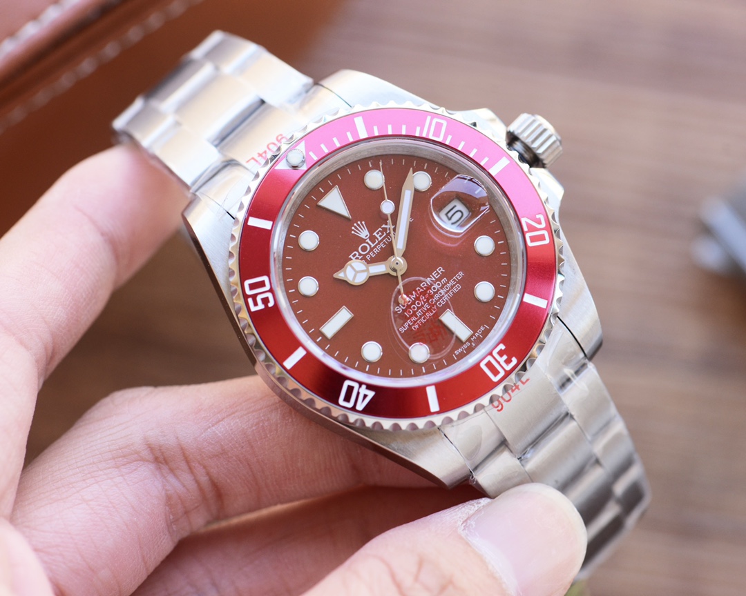 勞力士－ROLEX 高仿水鬼繫列－男士機械腕錶-高仿錶