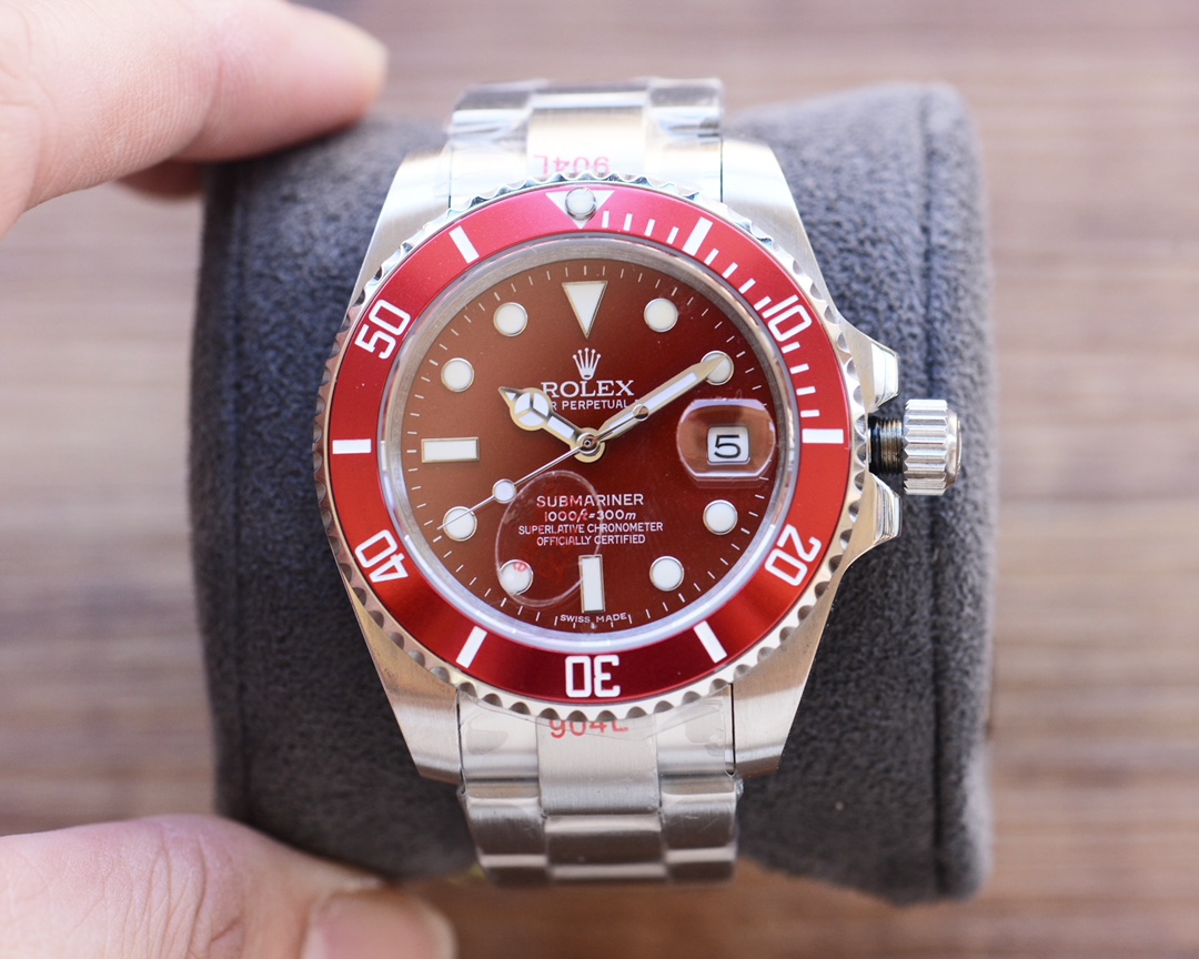 勞力士－ROLEX 高仿水鬼繫列－男士機械腕錶-高仿錶