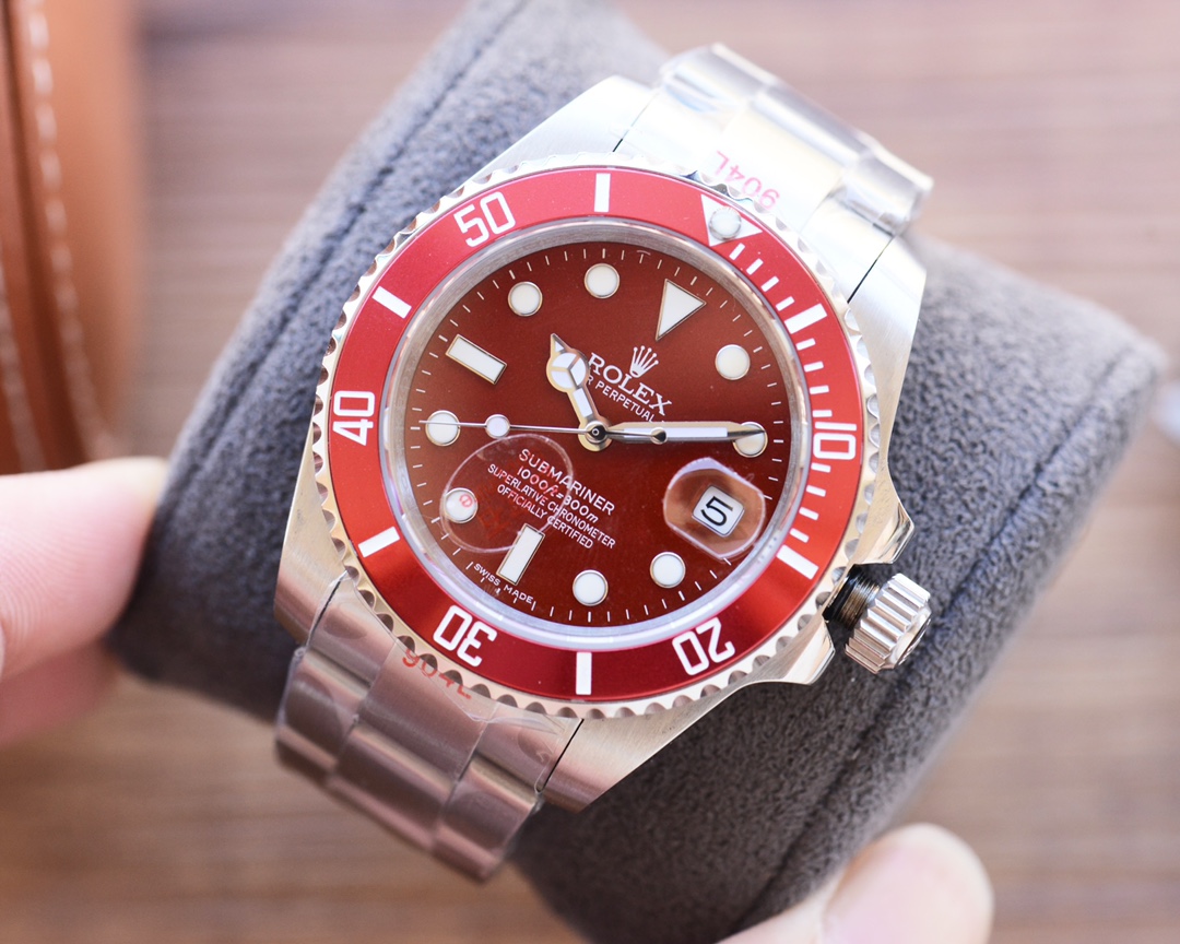 勞力士－ROLEX 高仿水鬼繫列－男士機械腕錶-高仿錶