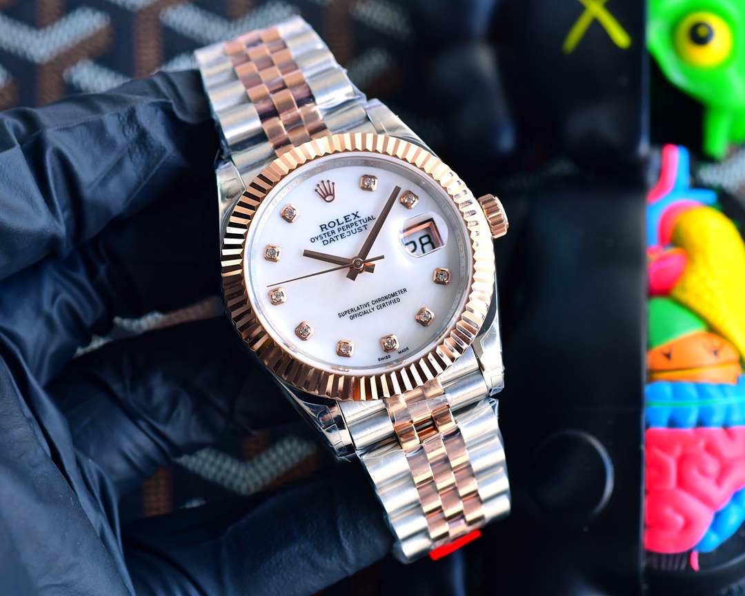 頂級高端貨 一卡一碼 高仿錶勞力士日誌型41繫列-高仿錶