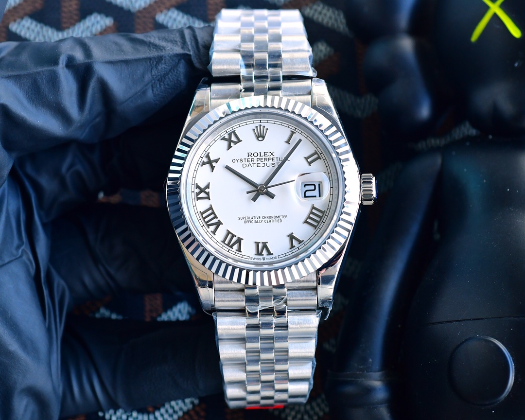 頂級高端貨 一卡一碼 高仿錶勞力士日誌型41繫列-高仿錶